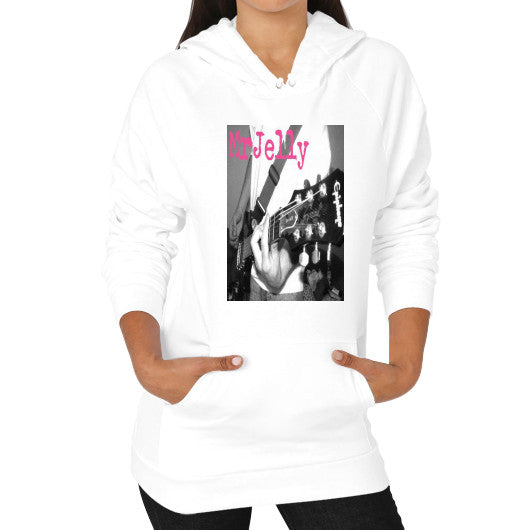 Hoodie (on woman) White - Mr Jelly