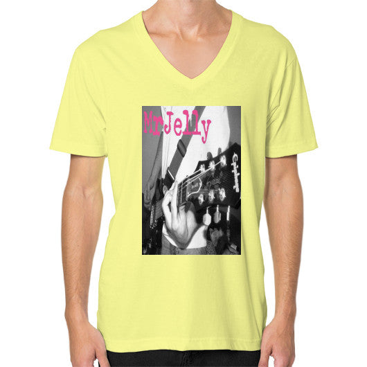 V-Neck (on man) Lemon - Mr Jelly