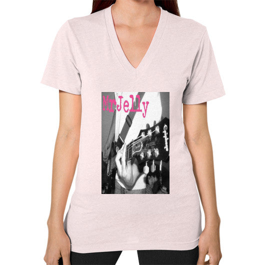 V-Neck (on woman) Light pink - Mr Jelly