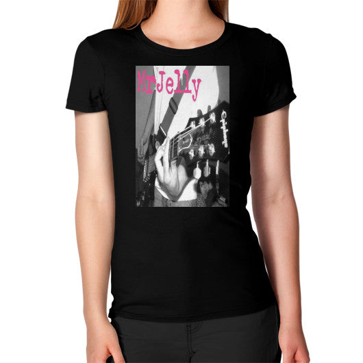 Women's T-Shirt Black - Mr Jelly