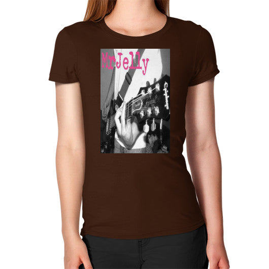 Women's T-Shirt Brown - Mr Jelly