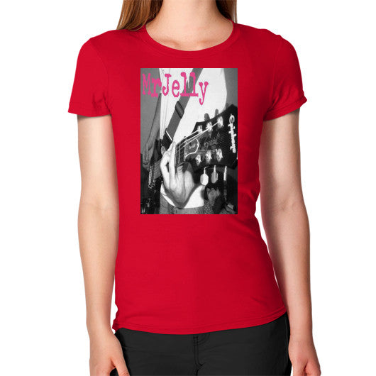 Women's T-Shirt Red - Mr Jelly