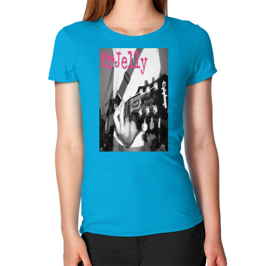 Women's T-Shirt Teal - Mr Jelly
